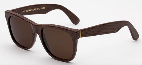 RetroSuperFuture Sunglasses Classic Brown Lizard